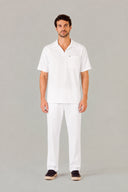 Blusa Scrub Masculina Apolo Light Branca