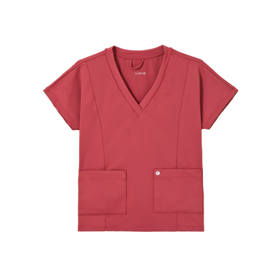 Blusa Scrub Feminina Hera Premium Vinho Rubi