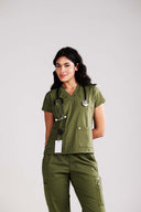 Blusa Scrub Feminina Hera Premium Verde