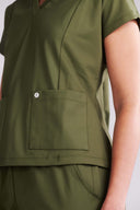 Blusa Scrub Feminina Hera Premium Verde