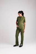 Conjunto Scrub Gestante Premium Verde