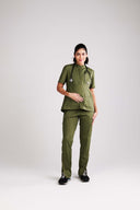 Calça Scrub Gestante Premium Verde