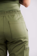 Calça Scrub Gestante Premium Verde