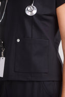 Blusa Scrub Feminina Hera Premium Preta