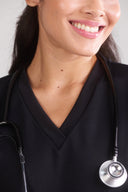 Blusa Scrub Feminina Hera Premium Preta