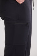 Calça Scrub Feminina Hera Premium Preta