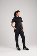 Calça Scrub Gestante Premium Preta