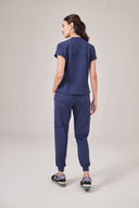 Conjunto Scrub Feminino Hera Premium Azul Noturno