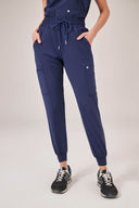 Calça Scrub Feminina Hera Premium Azul Noturno