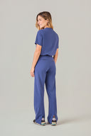 Conjunto Scrub Feminino Íris Light Azul