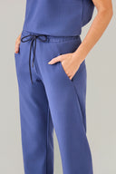 Calça Scrub Feminina Íris Light Azul