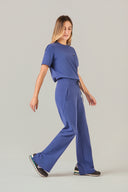 Conjunto Scrub Feminino Íris Light Azul
