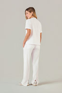 Conjunto Scrub Feminino Íris Light Branco