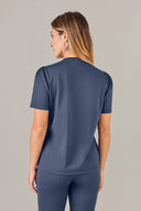 Blusa Scrub Feminina Selene Premium Azul Marinho