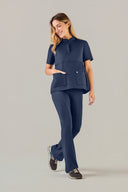 Blusa Feminina Scrub Artemis Premium Azul Marinho