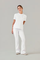 Conjunto Scrub Feminino Selene Premium Branco