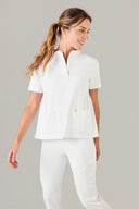Blusa Feminina Scrub Artemis Premium Branca