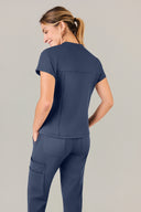 Blusa Scrub Feminina Hera Premium Azul Marinho