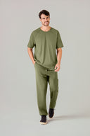 Calça Scrub Masculina Proteus Premium Verde