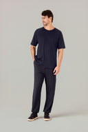 Calça Scrub Masculina Proteus Premium Preta