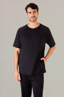 Blusa Scrub Masculina Eros Premium Preta