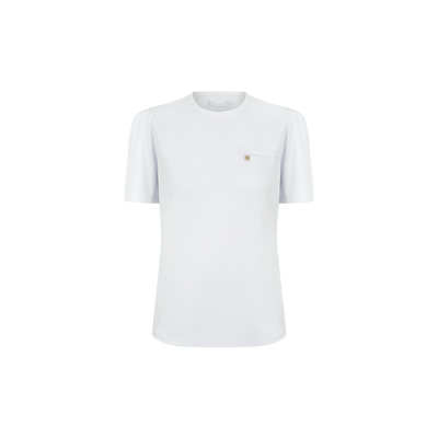 Blusa Scrub Feminina Selene Premium Branca