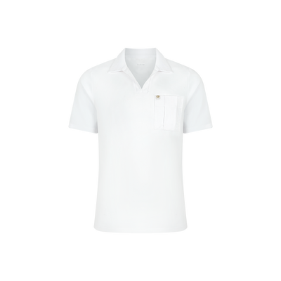Blusa Scrub Masculina Apolo Light Branca