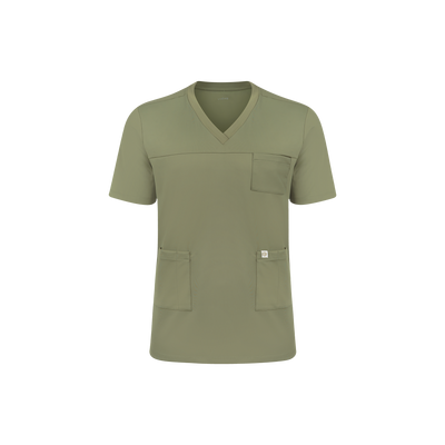Blusa Scrub Masculina Atlas Premium Verde
