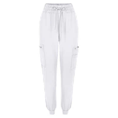 Calça Scrub Feminina Hera Premium Branca