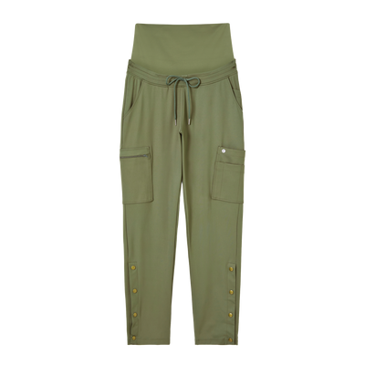 Calça Scrub Gestante Premium Verde