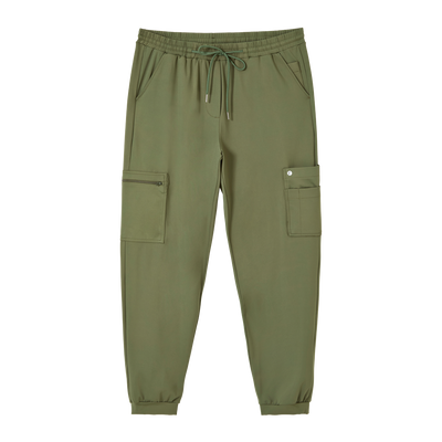 Calça Scrub Masculina Atlas Premium Verde