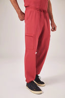 Conjunto Scrub Masculino Atlas Premium Vinho Rubi
