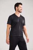 Blusa Scrub Masculina Atlas Premium Preta